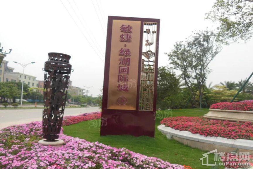 绿湖国际城实景图