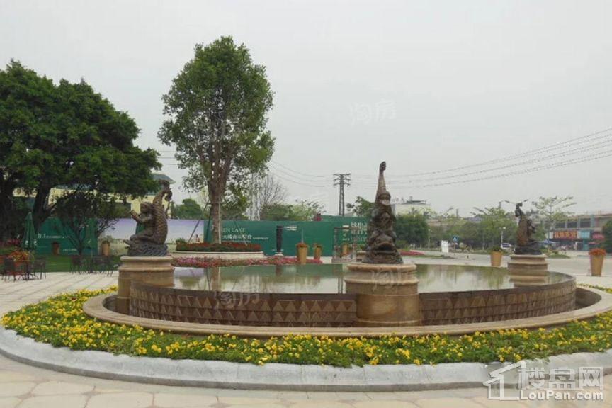 绿湖国际城实景图