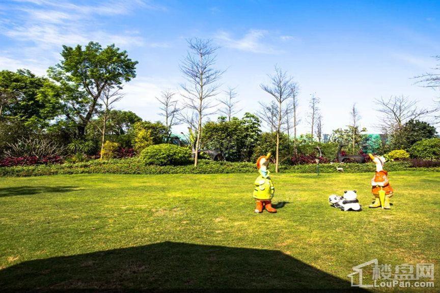 绿湖国际城实景图