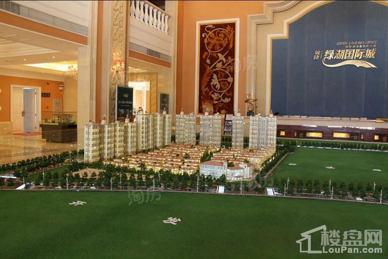 绿湖国际城实景图