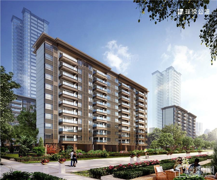 绿地新里璞悦公馆效果图