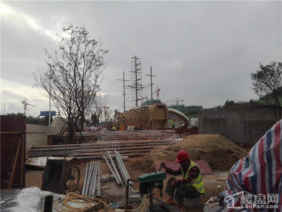 万科金域中央实景图