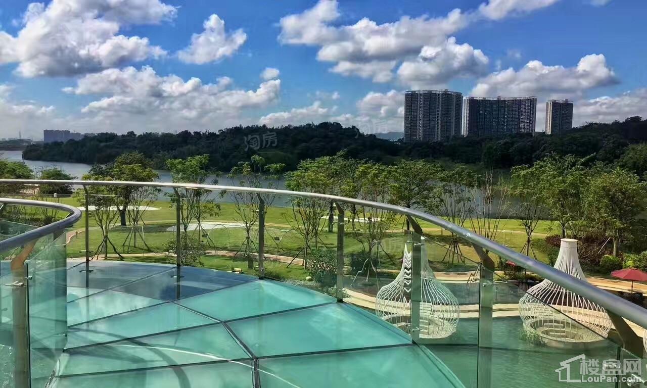 金地香山湖实景图