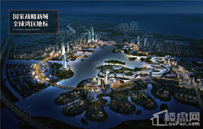 瓯江国际新城效果图
