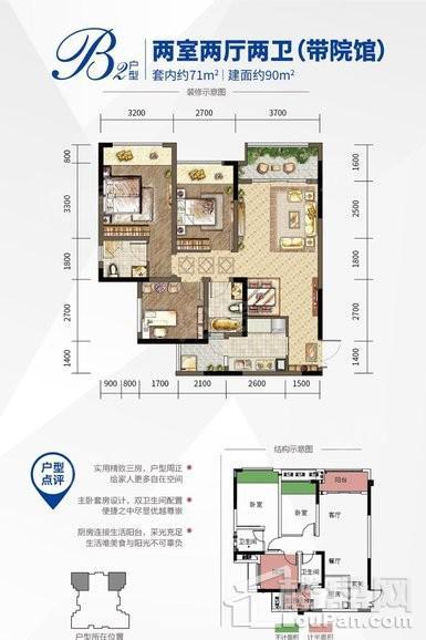 B2户型