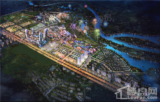 乐华城·罗马假日公寓效果图