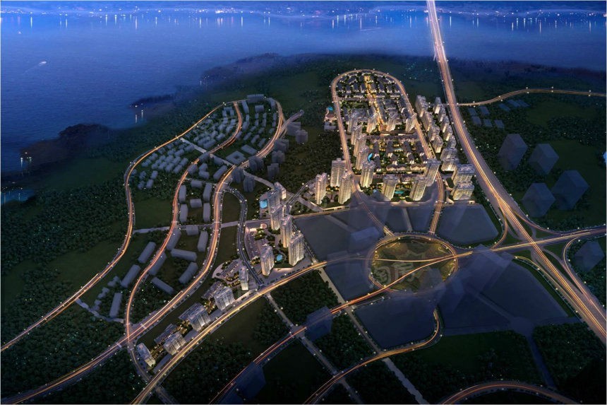 北京城建龙樾生态城效果图