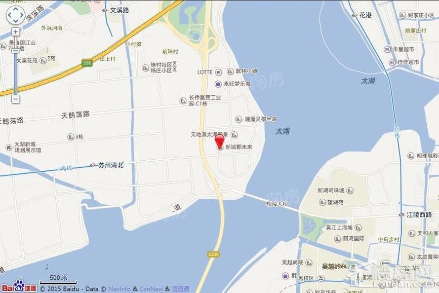 新城湾语城位置图
