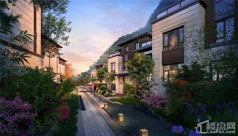 龙湖狮山原著实景图