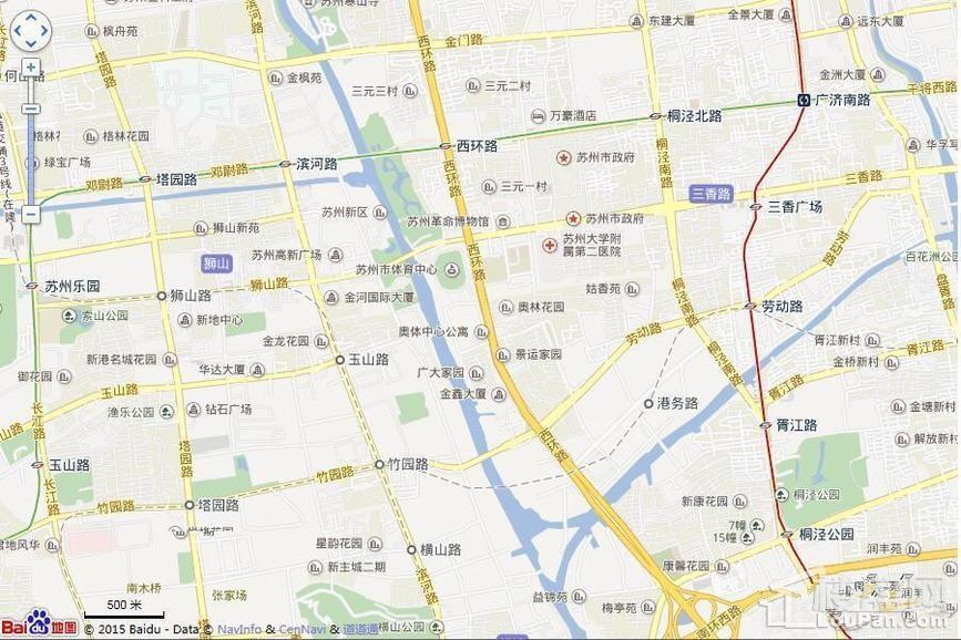 中旅水泊堂前位置图