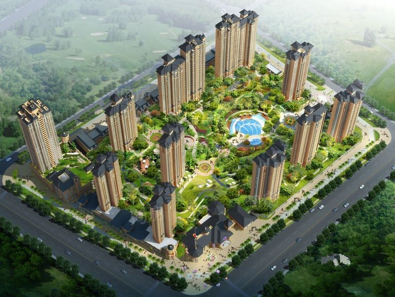 御湖湾效果图