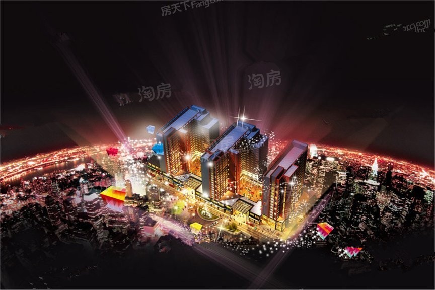 百汇广场金街效果图
