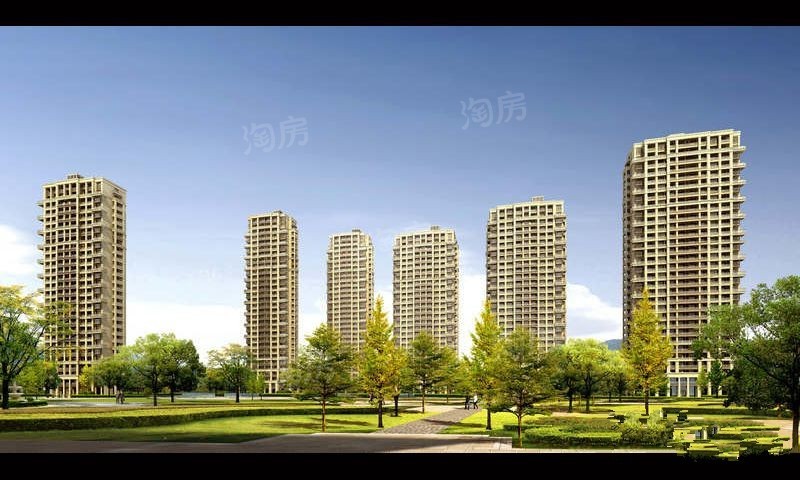 新湖明珠城效果图