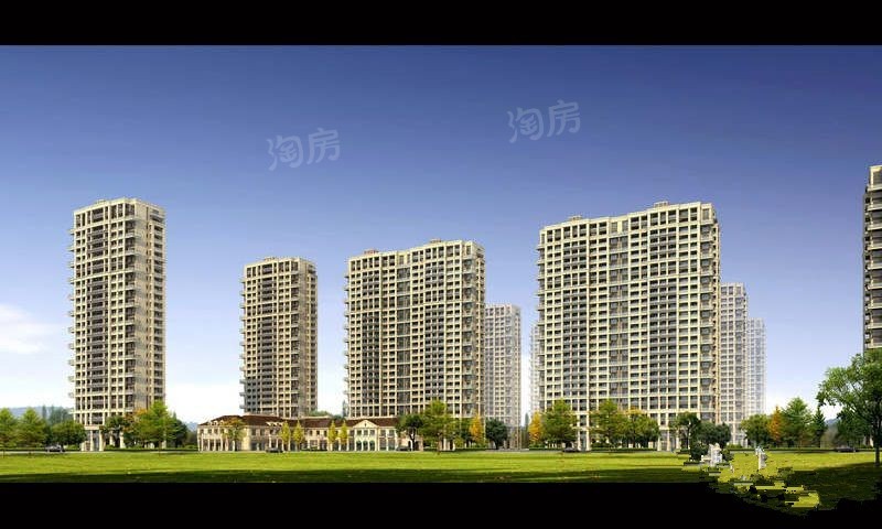 新湖明珠城效果图