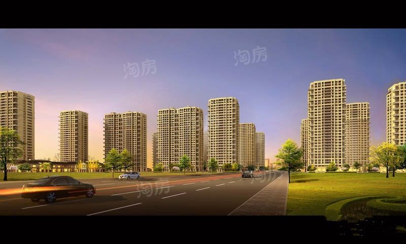 新湖明珠城效果图