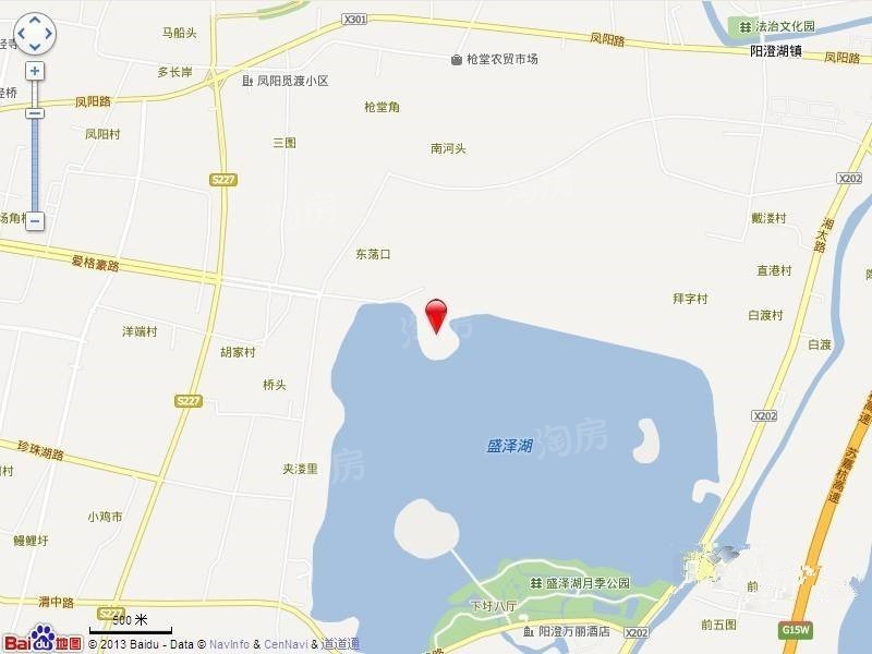 一湾湖墅位置图