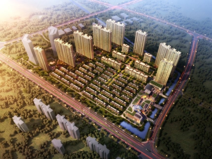 独墅湖西玲珑花园效果图