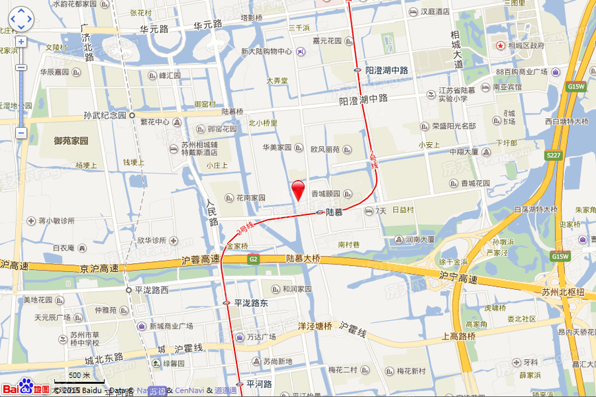 姑苏铭著位置图