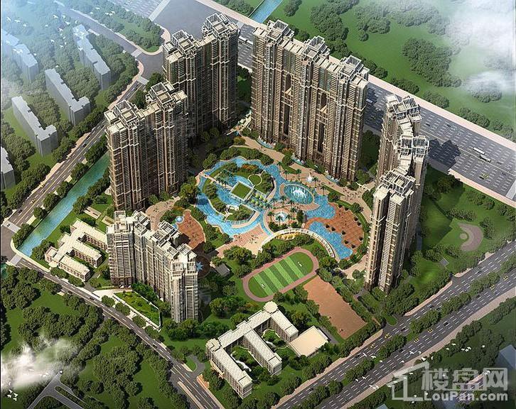 广州亚运城效果图