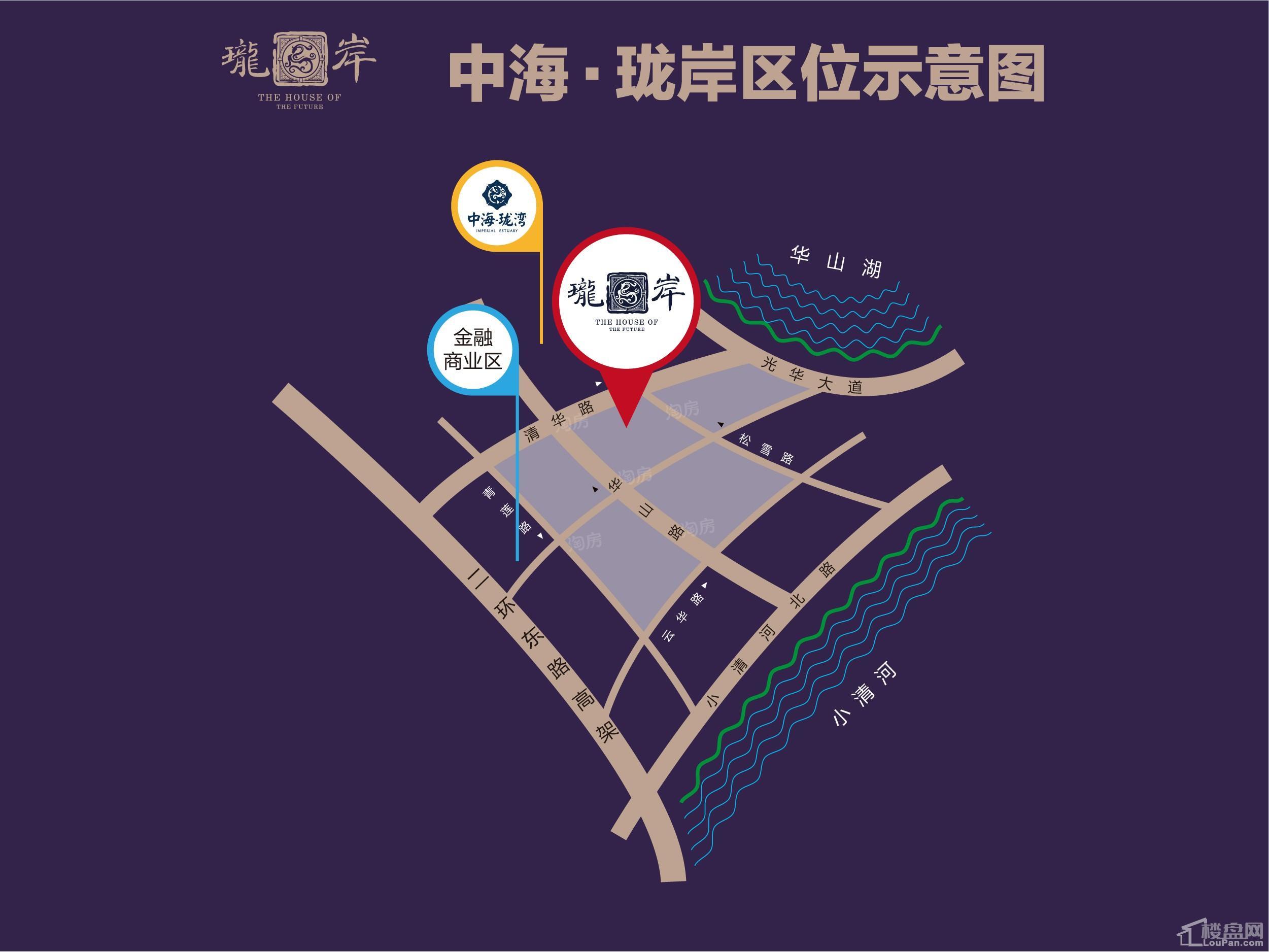 中海珑岸位置图