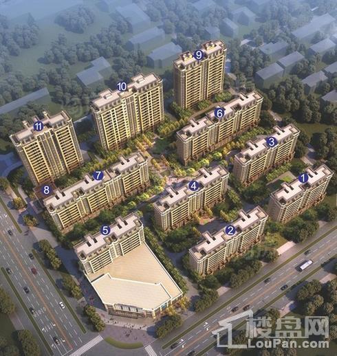 中梁铂悦府效果图