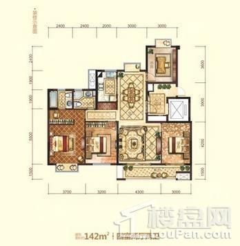 中梁铂悦府4室2厅2卫
