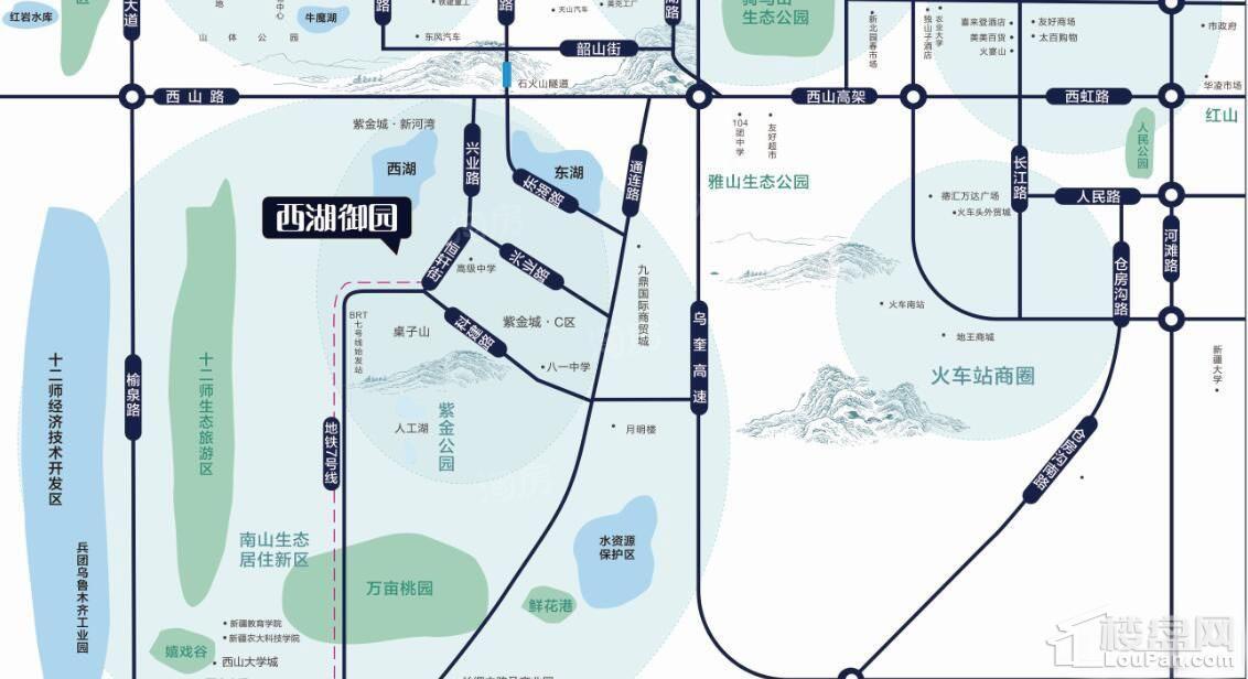 紫金城西湖御园位置图