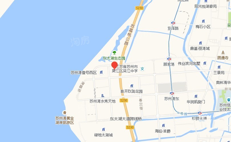 苏州湾壹号位置图