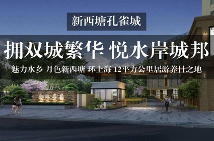 新西塘孔雀城效果图