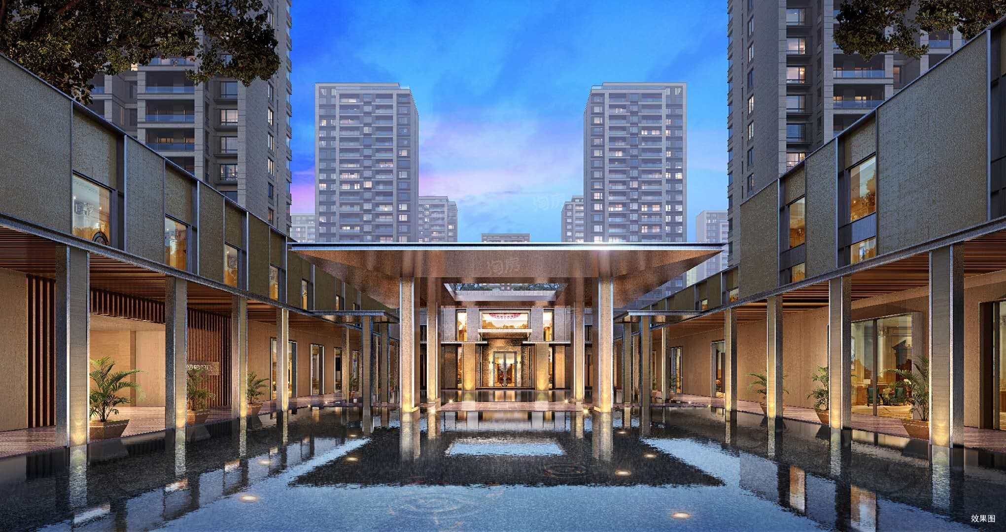 万科碧桂园·西江月效果图