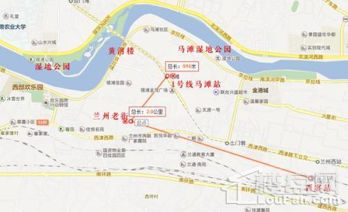 兰州老街位置图