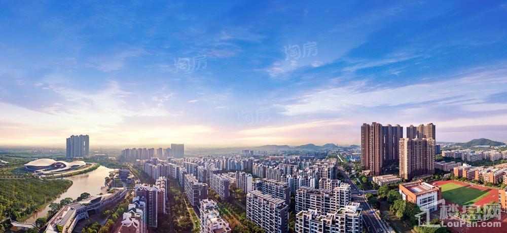 广州亚运城实景图