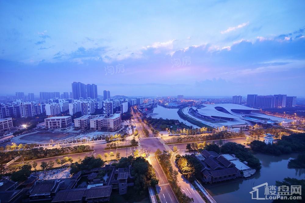 广州亚运城实景图