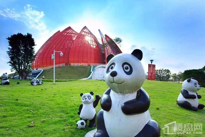 广州万达城实景图