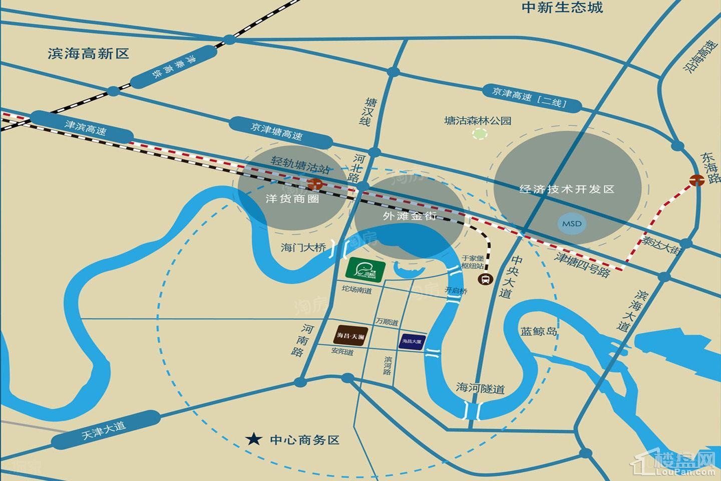 碧桂园海昌天澜位置图