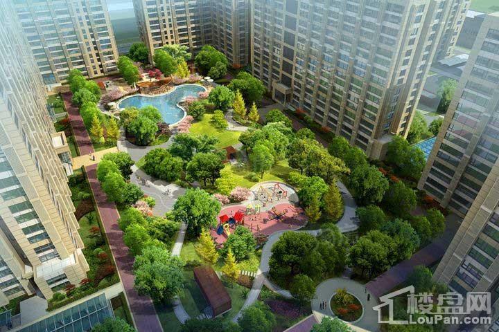 蓝庭广场效果图