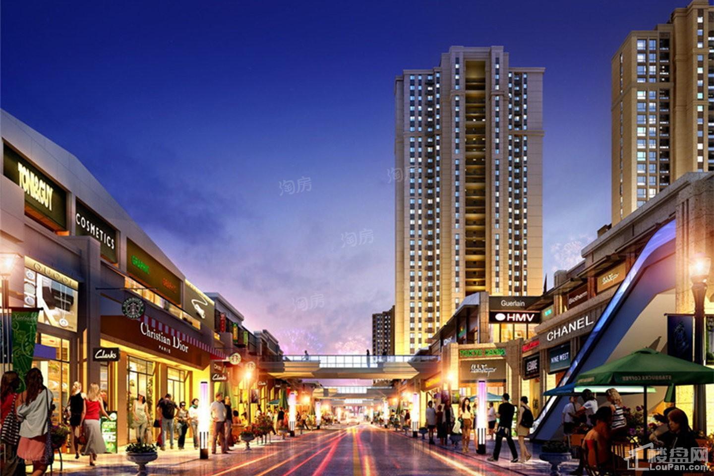 天津滨海万达广场效果图