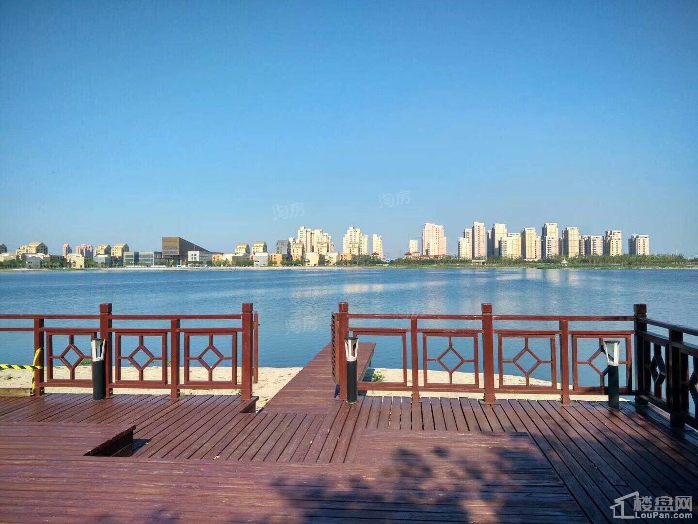 金辉优步湖畔实景图