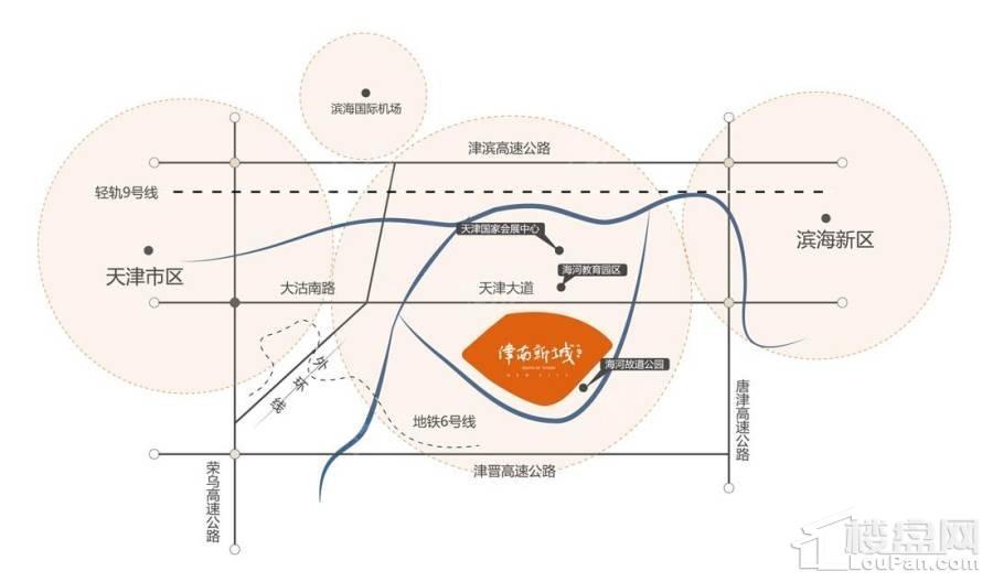富力又一城位置图