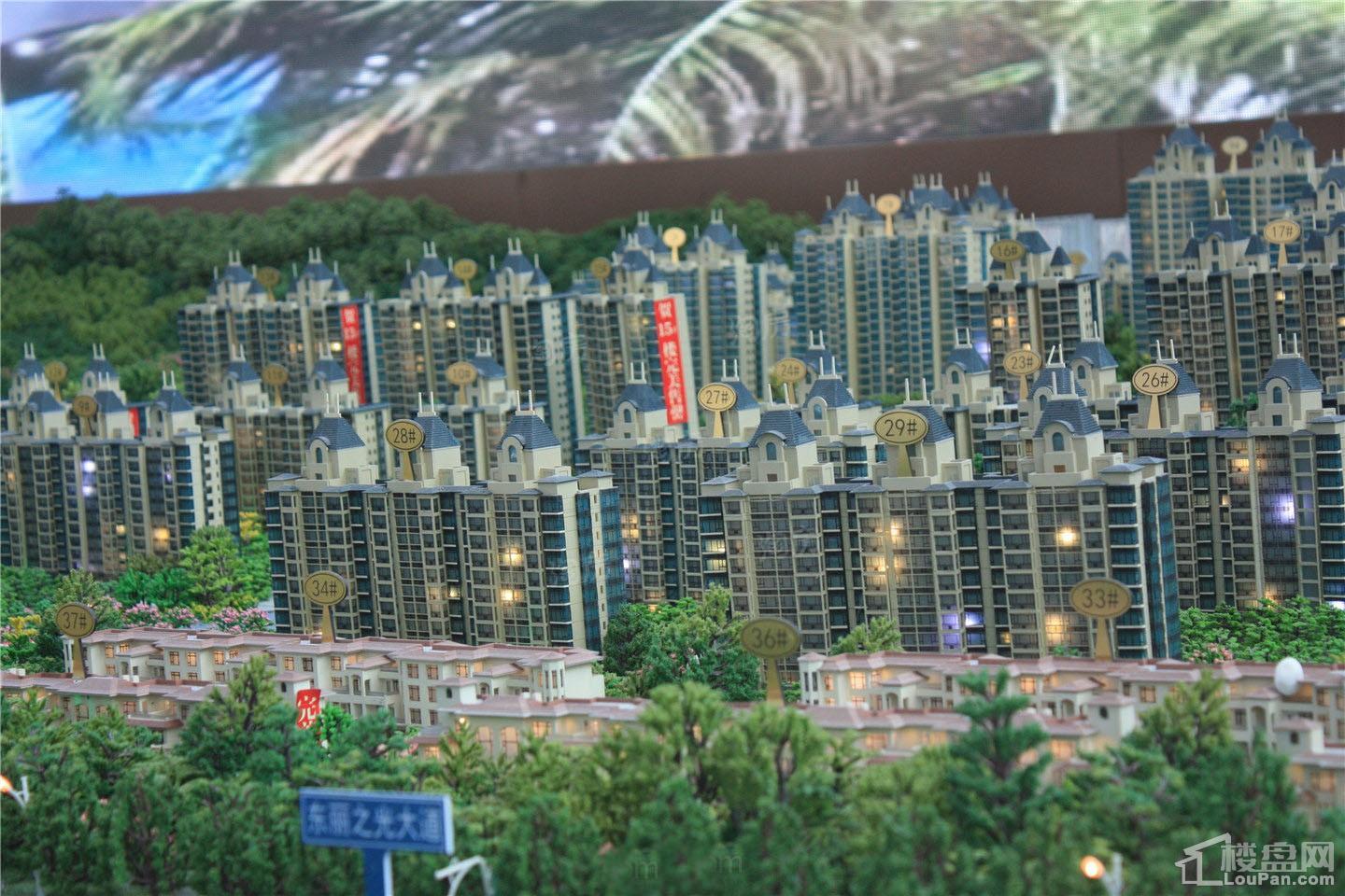 天津恒大翡翠华庭实景图