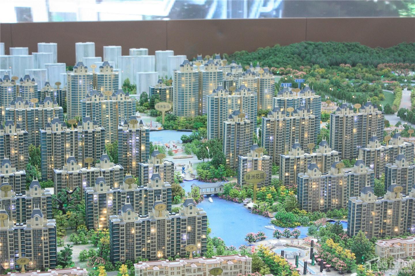 天津恒大翡翠华庭实景图