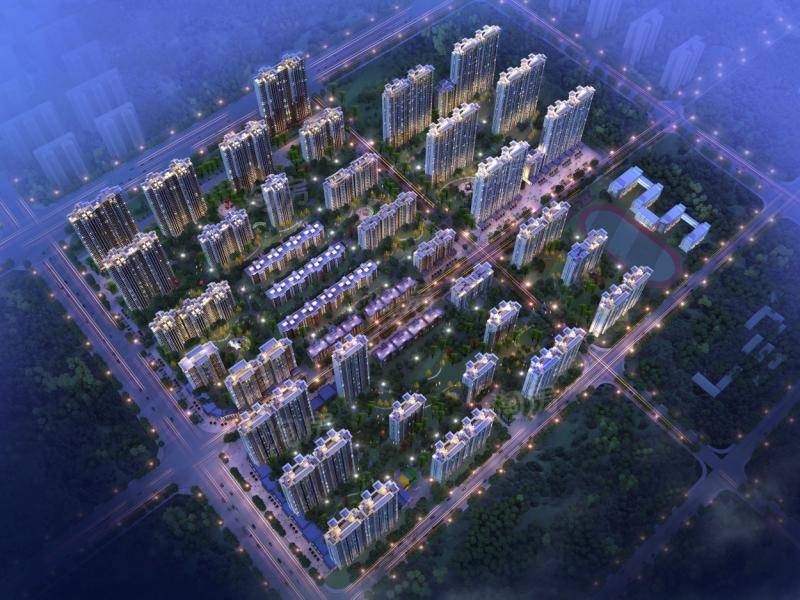 嘉园·蓝湖九郡效果图