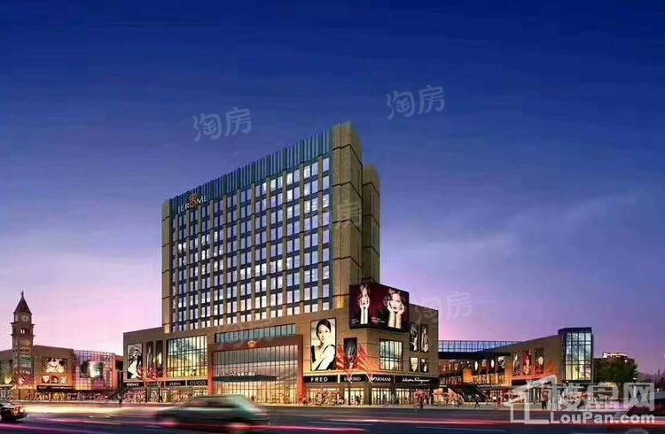 佳源中心广场实景图