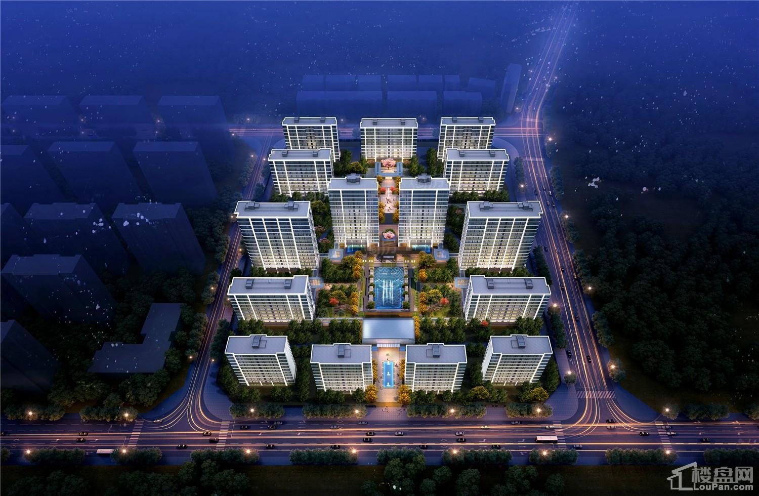 金地融信悦江府效果图