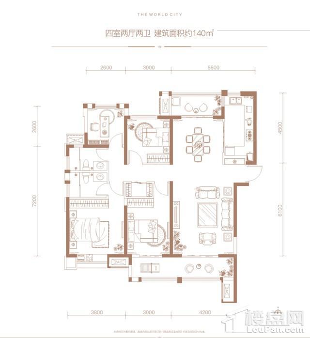 140平户型