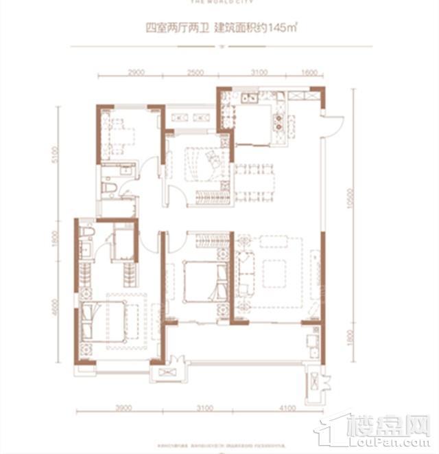 145平户型
