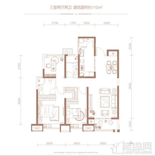 110p户型