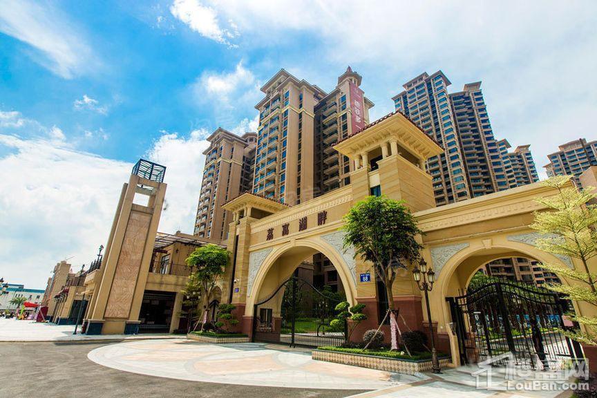 广铝荔富湖畔实景图