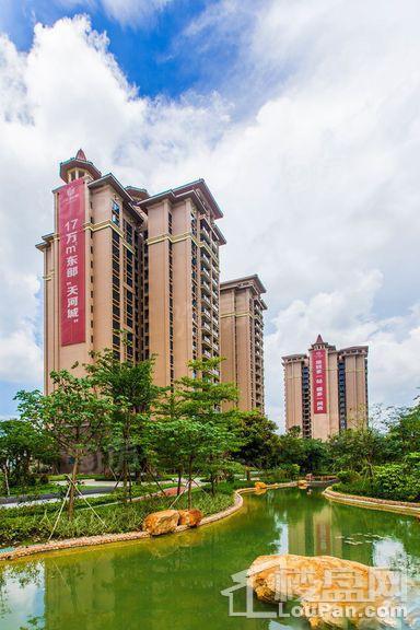 广铝荔富湖畔实景图
