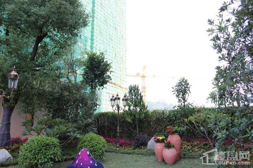 广铝荔富湖畔实景图